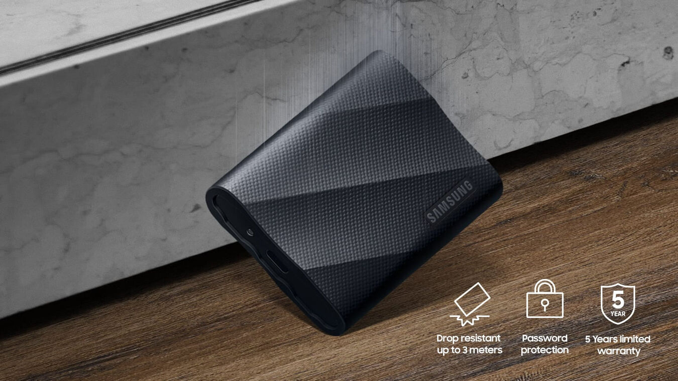 Dysk SSD Samsung T9 2TB USB 3.2 czarny (MU-PG2T0B/EU)